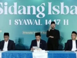Pemerintah-RI Melalui Kemenag Tetapkan Hari Raya Idul Fitri 1 Syawal 1447 H, Sabtu 21 Maret 2026