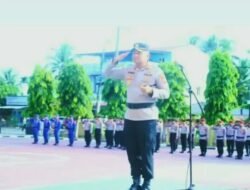 Kapolres Aceh Timur Pimpin Upacara Hari Kesadaran Nasional, Perkuat Disiplin dan Tanggung Jawab Personel