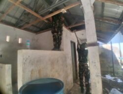 Dibenahi Satgas TMMD, MCK Warga Alue Canang Mulai Direhab Demi Kenyamanan Bersama