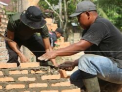 RTLH Ibu Cut Farida Mulai Berdinding, Satgas TMMD Tunjukkan Progres Nyata