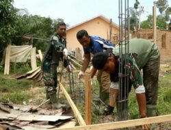 Wujudkan Sanitasi Sehat, TMMD Ke-128  Mulai Pemasangan Mal MCK