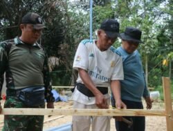 Geuchik Razali Apresiasi Satgas TMMD Ke-128, Pembangunan TPA Dimulai di Desa Alue Canang