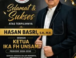 Mubes Ke II IKA FH UNSAM H. Hasan Basri Raih Mandat Alumni