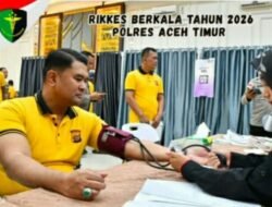 Polres Aceh Timur Pastikan Kesehatan Personel Lewat Rikkes Berkala
