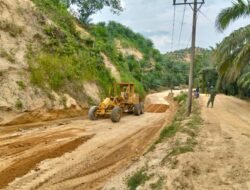 Jalan Berlumpur Tinggal Kenangan, Pembangunan Hampir Rampung, Warga Jambo Labu Ucap Terima Kasih pada Satgas TMMD