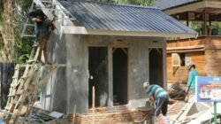 Progres 90 Persen, MCK IV TMMD di Alue Canang Tinggal Sentuhan Akhir