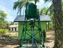 Memasuki Tahap Akhir TMMD, Satgas Pastikan Sistem Air dan MCK Siap Digunakan