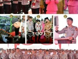 Kuker Kapolda Aceh ke Polres Aceh Timur Resmikan Gedung Baru dan Apresiasi Kepedulian Personel Dalam Membantu Penanganan Bencana Banjir