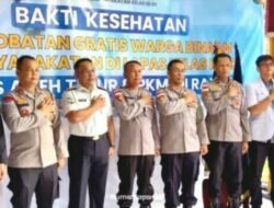 Wujud Sinergitas dan Kepedulian, Lapas Idi Laksanakan Pemeriksaan Kesehatan Bersama Polres Aceh Timur