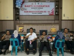 Peringati Hari Bhayangkara ke-80, Polres Langsa Kumpulkan 82 Kantong Darah