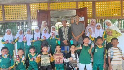 Sambut Tahun Baru Islam 1448 H, Siswa SD 2 Muhammadiyah Langsa Jelajahi Jejak Peradaban Islam di Langkat