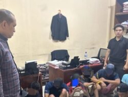 Satreskrim Polres Langsa Amankan Komplotan Pelaku Pencuri Granit Senilai Rp.1,5 Miliar di RS Regional