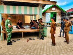 Babinsa Koramil 07/Julok Ajak Warga Aktifkan Siskamling Demi Wujudkan Desa Aman dan Tertib