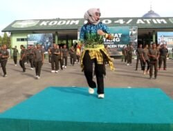 Fisik Prima, Tugas Maksimal: Kodim 0104/Aceh Timur Perkuat Kesiapan Prajurit Lewat Olahraga Rutin