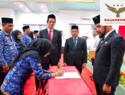 Bupati Iskandar Usman Al-Farlaky Lantik 21 Kepsek dan 8 Kapus Dilingkungan Pemkab Aceh Timur