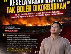 Ketua Umum KJNI: Keselamatan Rakyat Tak Boleh Dikorbankan, Copot Kepala DLHK Jika Tak Mampu Menjalankan Amanah