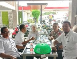 Bhabinkamtibmas Gampong Timbang Langsa Jalin Silaturahmi Bersama Perangkat Gampong