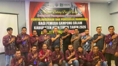 Perang Melawan Narkoba Dimulai dari Gampong, Kasatresnarkoba Polres Aceh Timur Ajak Pemuda Jadi Garda Terdepan