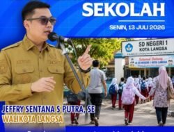 Wali Kota Langsa Ajak Orang Tua Dampingi Anak di Hari Pertama Masuk Sekolah
