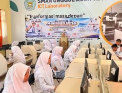 SMAN Unggul Aceh Timur Sukses Gelar MPLS Matrikulasi Lanjutan, Rangkaian di Tutup Pembagian Hadiah.