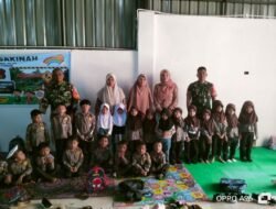 Senyum Anak Indonesia Warnai Hari Anak Nasional, Kodim 0104/Aceh Timur Tanamkan Cinta Tanah Air