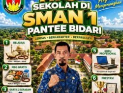 Progres GeLaS di SMAN 1 Pantee Bidari Jadi Media Healing Pascabanjir Melanda Aceh