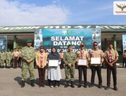 Kodim 0104/Aceh Timur Gelar Persami KKRI, Tanamkan Jiwa Disiplin dan Cinta Tanah Air
