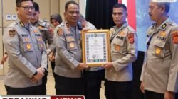 Polres Aceh Timur meraih Dua Penghargaan pada Rakernis SDM Polda Aceh