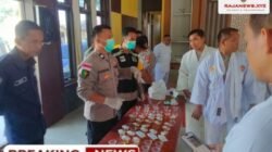 Polres Aceh Tamiang Gelar Tes Urine dan Ujian Beladiri bagi 60 Personel Peserta UKP