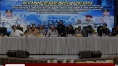 Tim Opsnal Direktorat Reserse Polda Aceh Ringkus Oknum Keuchik Tersangka Peredaran Narkoba 50.000 Butir Pil Ekstasi