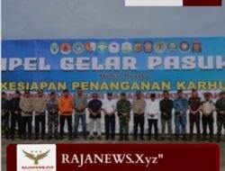 Kapolda Aceh dan Kasdam IM Pimpin Apel Gelar Pasukan, Kolaborasi TNI-Polri dan Pemda Tangani Karhutla dan Amankan HDA