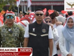 Kirab Bendera Merah Putih 81 Meter Kobarkan Semangat Kemerdekaan di Kota Langsa