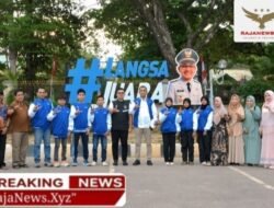 Wali Kota Langsa Jeffry Sentana Lepas Kontingen O2SN Tingkat Nasional Tahun 2026 ke Jawa Barat