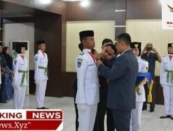 Wali Kota Langsa Kukuhkan 22 Paskibraka Tahun 2026, Tekankan Disiplin dan Semangat Kebangsaan