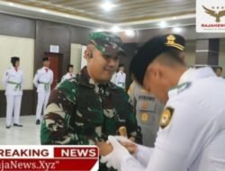 Dandim 0104/Atim Hadiri Pengukuhan Paskibraka Kota Langsa, Siap Kibarkan Semangat Kemerdekaan HUT RI Ke-81