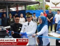 Walikota Langsa Anjang Sana ke RSUD Jenguk Bayi Merah Putih dan Launching Inovasi Air Minum RO