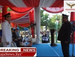 Wakil Wali Kota Langsa Pimpin Penurunan Sang Merah Putih, Upacara Berlangsung Khidmat