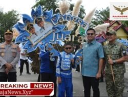 Wali Kota Langsa Lepas 10003 Peserta Pawai Alegoris Semarak HUT Kemerdekaan RI Ke-81