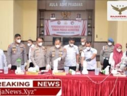 Polres Langsa Musnahkan 3,09 Kg Sabu dan 13,74 Kg Ganja, 38.461 Jiwa Diklaim Terselamatkan