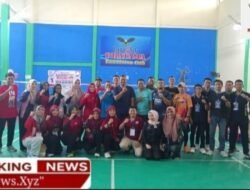 Semarak HUT Kemerdekaan RI Ke-81, Internal RSUD Langsa Gelar Turnamen Badminton