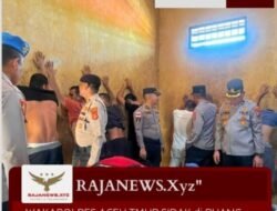 Usai Apel Pagi, Wakapolres Aceh Timur Sidak Ruang Tahanan