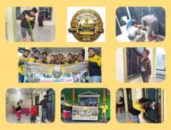 Wujudkan Kepedulian Umat dan Eratkan Silaturahmi, Komunitas Maxim Pekanbaru Bersatu Gelar Bakti Sosial Bersihkan Masjid Darul Hikmah