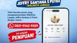 Wali Kota Langsa Imbau Masyarakat Waspadai Penipuan Mengatasnamakan Dirinya