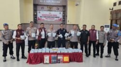 Polres Langsa Ungkap 46,6 Kg Sabu Jaringan Malaysia, Nilainya Capai Rp.13,2 Miliar