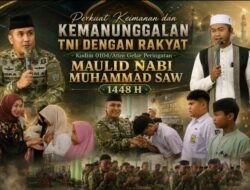 Perkuat Keimanan dan Kemanunggalan TNI dengan Rakyat, Kodim 0104/Atim Gelar Peringatan Maulid Nabi Muhammad SAW 1448 H
