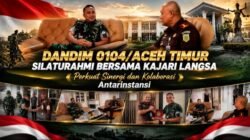 Dandim 0104/Aceh Timur Silaturahmi Bersama Kajari Langsa, Perkuat Sinergi dan Kolaborasi Antarinstansi