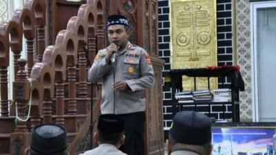 Subuh Keliling Hari Kedua, Kapolres Aceh Timur Ajak Warga Peudawa Perkuat Kamtibmas