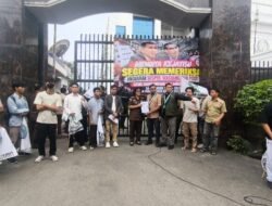 KAMMI SUMUT GELAR AKSI DI KEJATISU DAN DPRD SUMUT, SEMPAT MEMANAS SEBELUM BERUJUNG DIALOG