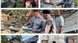 Wakil Bupati Aceh Timur, T. Zainal Abidin Tinjau Langsung Rumah Warga yang Roboh di Pante Bayam Madat