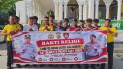 Bakti Religi, Sat Samapta Polres Aceh Timur Hadir untuk Masyarakat
